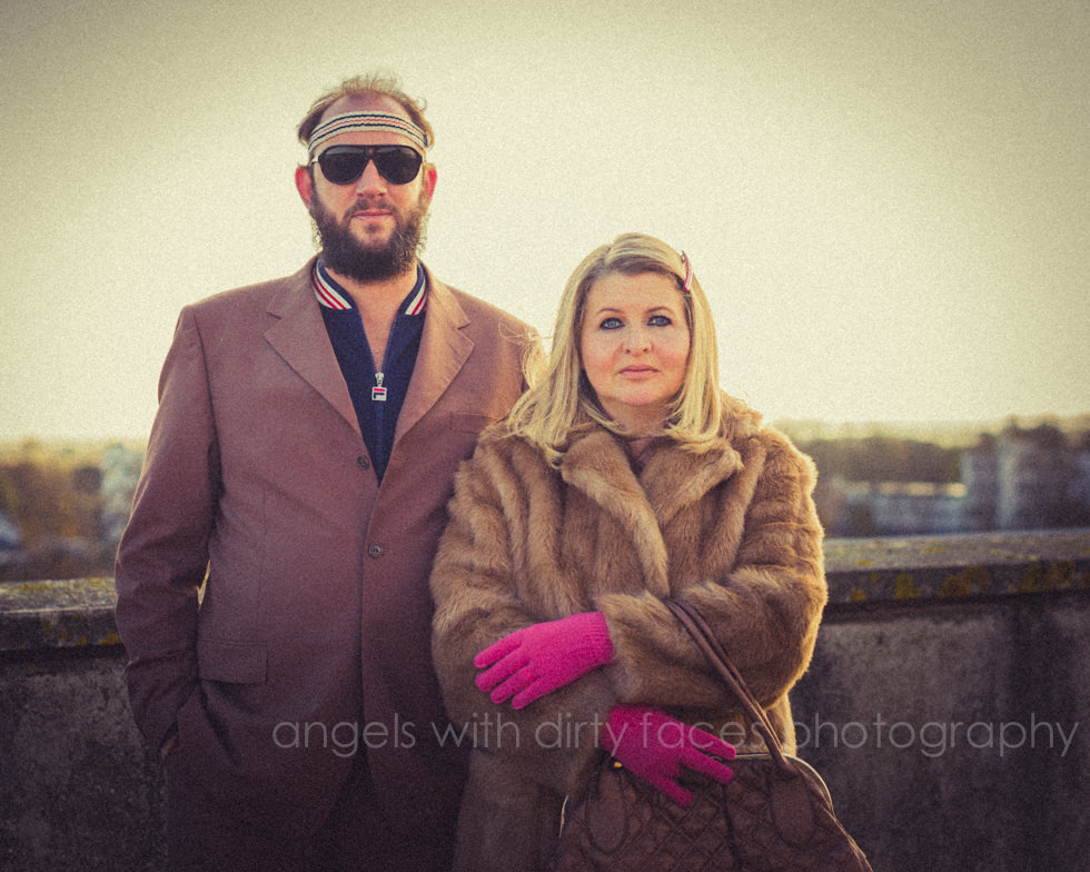 The Royal Tenenbaums characters inspire a Hertfordshire photo shoot