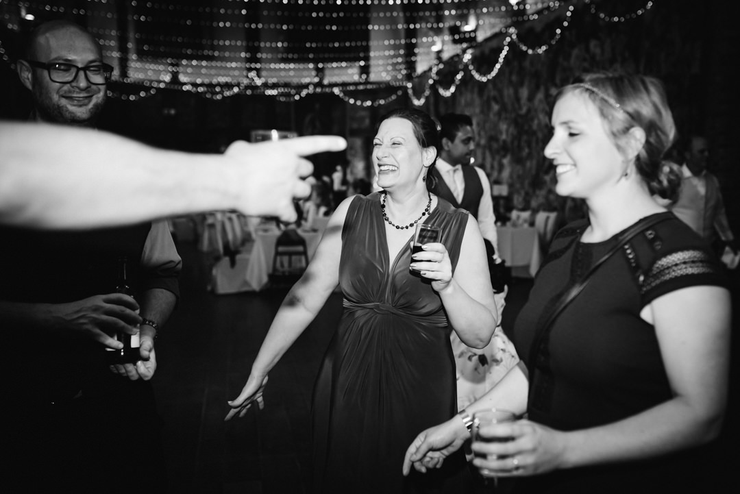 drunk wedding guests dance in hatfield house