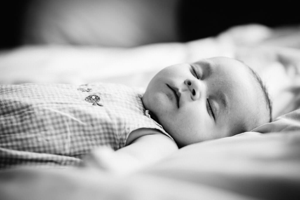 newborn sleeping baby Hertfordshire