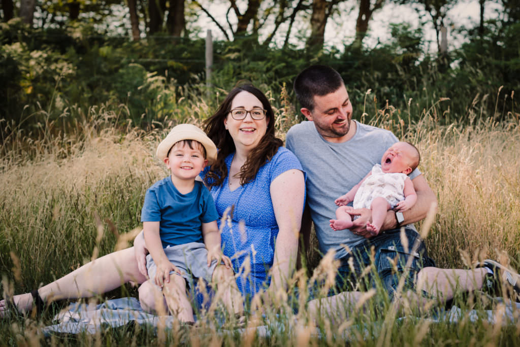 relaxed family photography in welwyn garden city